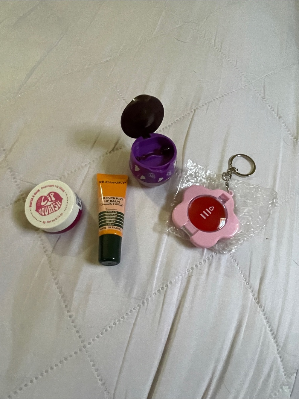 Lip Care & Cute Keychain. All brand new